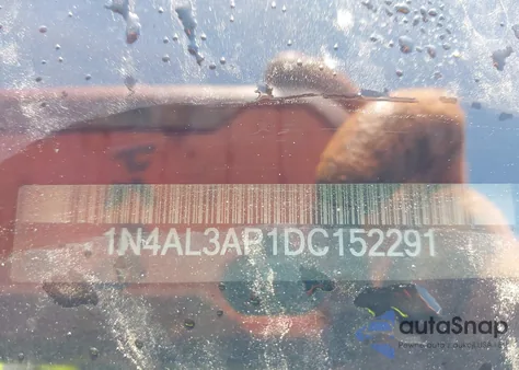 2013 Nissan Altima 2.5 Sl из США, поврежденный, VIN 1N4AL3AP1DC152291